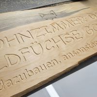 Werbeschild_Holz_Fraese